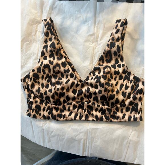 Victoria’s Secret leopard print bralette sports bra, size L - Picture 5 of 7